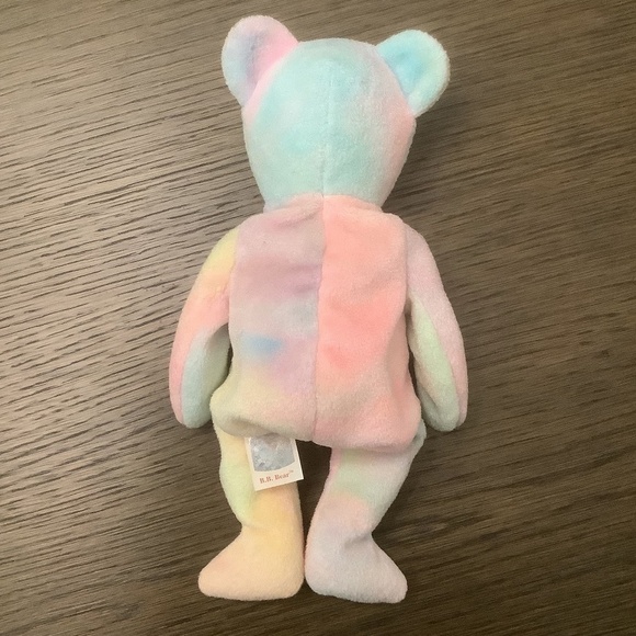 Beanie Babies Rare Retired Original 1999 Birthday Bear "B.B. Bear" Colle… - Picture 8 of 10